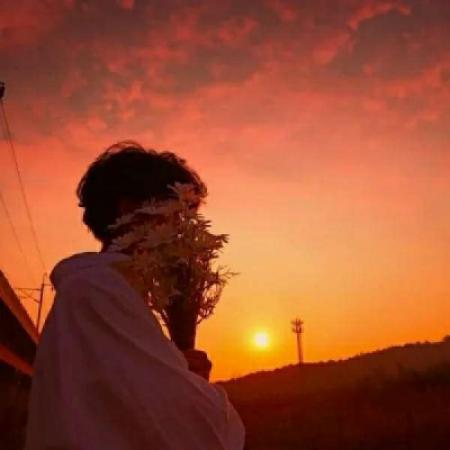 个性单人男生头像