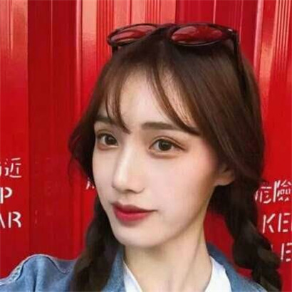 红色系女生头像可爱