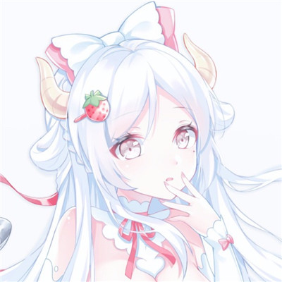 超萌可爱小清新女生动漫头像
