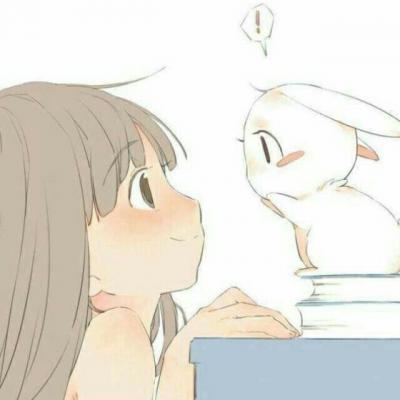 女生头像小清新可爱搞笑动漫