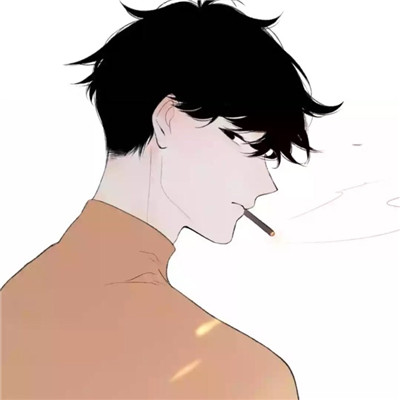 精选黑白动漫帅哥头像