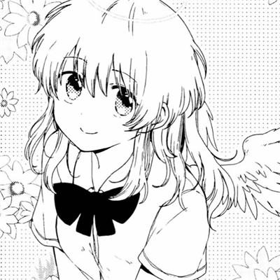 动漫清纯少女素描头像精选图集