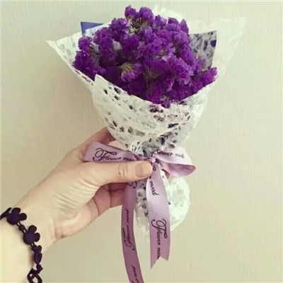 唯美小清新勿忘我花头像大全