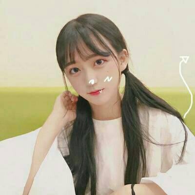 森系姐妹头像一人一张唯美