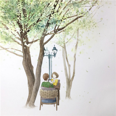 唯美复古森系手绘头像精选