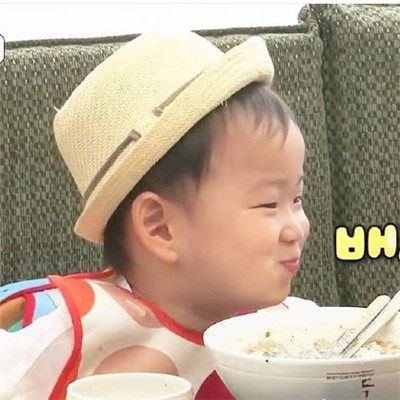 韩国萌娃宋民国头像超级萌