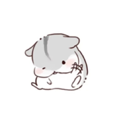 萌萌的卡通小仓鼠头像