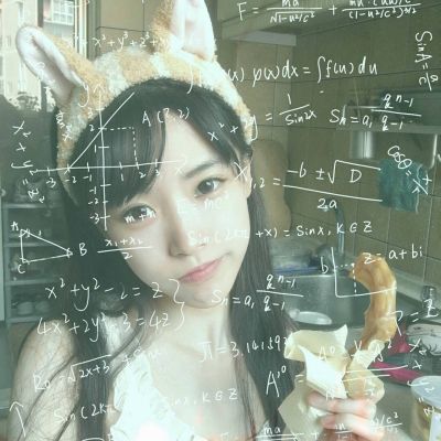 文艺小清新女生文字公式头像