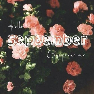 九月你好英文头像图片最新版