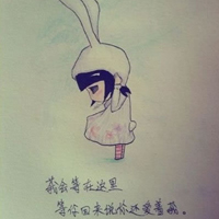 qq头像卡通文字控女生男生