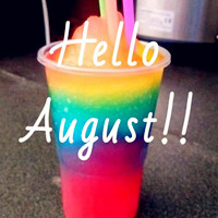 8月你好英文头像