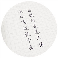 好诗句摘抄文字头像图片