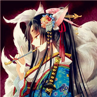 九尾狐头像女高清图片,动漫头像图片