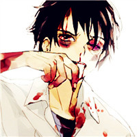 伤感又恐怖的病娇黑化情侣头像