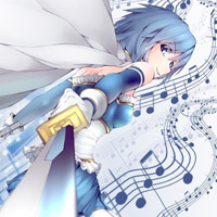 魔法少女美树沙耶香动漫手绘qq头像图片