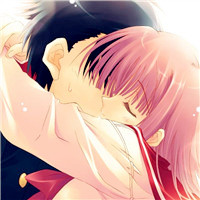 动漫接吻情侣头像一对