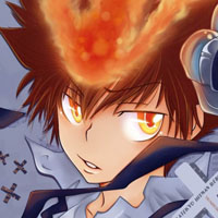 动漫《家庭教师》沢田纲吉头像,动漫头像图片