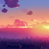 小清新唯美动漫风景头像