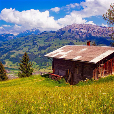 人间天堂瑞士自然风景头像