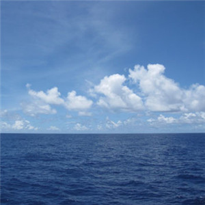 湛蓝的大海风景头像图片