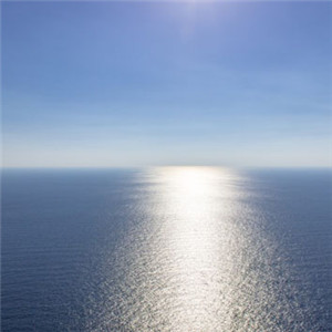 湛蓝的大海风景头像图片