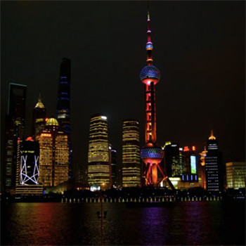 上海外滩夜景头像图片