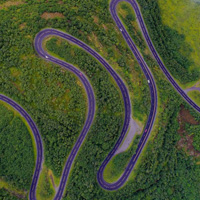 山路弯道风景头像