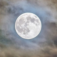 最美月亮图片头像图片