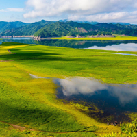 青山绿水大自然风景头像