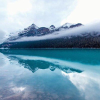 好看高清真实的山涧流水风景图片头像大全