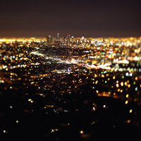 高清唯美城市街头夜景qq头像图片