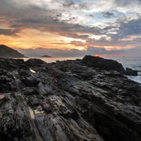 大海海岸岸边风景qq头像图片