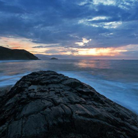 大海海岸岸边风景qq头像图片