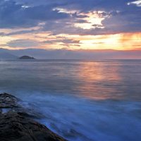 大海海岸岸边风景qq头像图片