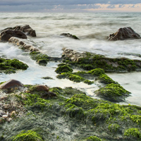 大海海岸岸边风景高清qq头像图片