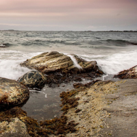 大海海岸岸边风景高清qq头像图片