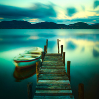 精选湖泊山水风景头像图片大全