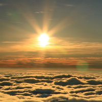 江西三清山日出唯美风景头像图片