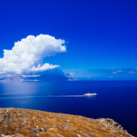 世界著名旅游胜地爱琴海风景头像图片