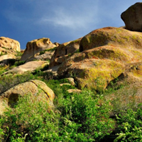 新疆怪石峪风景头像图片,图片头像图片
