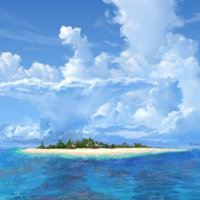 梦话仙境一般动漫风景头像图片