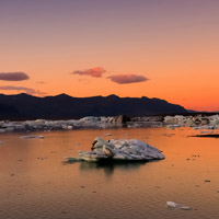 风景优美冰岛风景图片头像大全