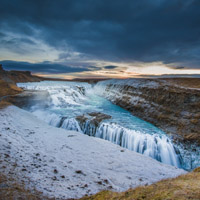 风景优美冰岛风景图片头像大全