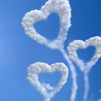 心形云朵头像