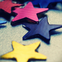 唯美五角星个性头像