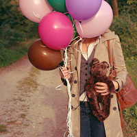 唯美气球头像图片