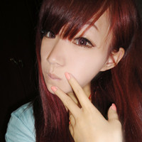 眼睛放电的2012qq唯美女生头像