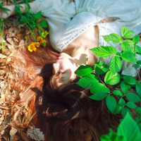 很森女系的女生头像