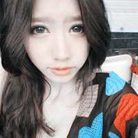 小清新淡雅美女阿宝色头像