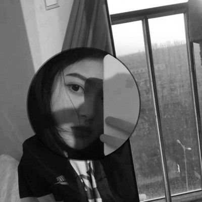 快手优质女头像黑白